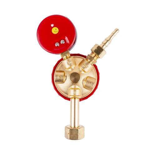 Редуктор FoxWeld  БПО-5-СВ-М (пропановый, 1 манометр, пр-во FoxWeld/КНР) купить в Москве с доставкой по всей России | ProtosMarket.ru