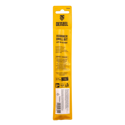 Бур по бетону, двойная спираль, три пылеотводящие кромки, 5 x 160 мм DENZEL по ценам производителя в Уфе с доставкой по всей России