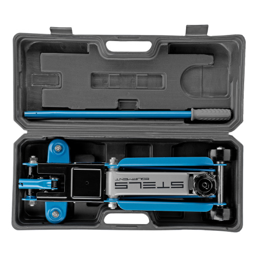 Домкрат гидравлический подкатной, высокий подъем, 3т, SUV, 190-535 мм, в кейсе Stels по ценам производителя в Уфе с доставкой по всей России