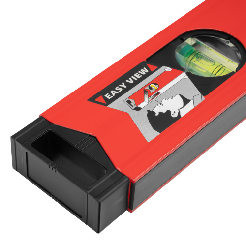 Уровень алюминиевый магнитный, 1200 мм, фрезерованный, 3 глазка (1 зеркальный) усиленный Matrix по ценам производителя в Уфе с доставкой по всей России