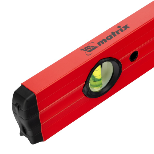 Уровень алюминиевый, 800 мм, фрезерованный, 3 глазка, две эргономичные ручки Matrix по ценам производителя в Уфе с доставкой по всей России