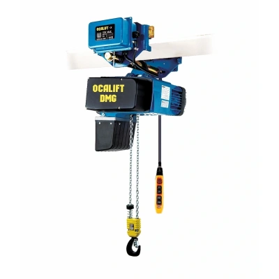Таль электрическая цепная ТЭЦ OCALIFT DMG 0502D 500кг 6м 4/1м/мин, передвижная 20 м/мин, 380в