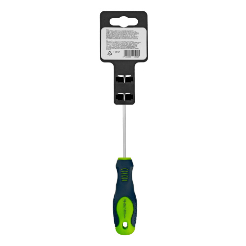 Отвертка, PH0 х 100 мм, CrV, двухкомпонентная рукоятка Сибртех по ценам производителя в Уфе с доставкой по всей России