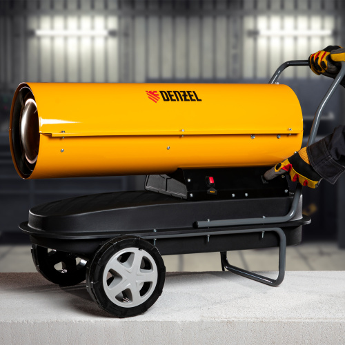 Дизельная тепловая пушка DHG-30, 30 кВт, 750 м3/ч, прямой нагрев Denzel по ценам производителя в Уфе с доставкой по всей России