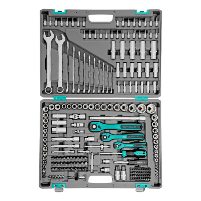 Набор инструментов, 1/4", 3/8", 1/2", Cr-V, S2, усиленный кейс, 216 предметов Stels по ценам производителя в Уфе с доставкой по всей России