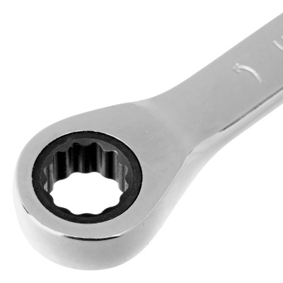 Ключ комбинированный трещоточный, 9 мм, CrV, зеркальный хром Matrix Professional по ценам производителя в Уфе с доставкой по всей России