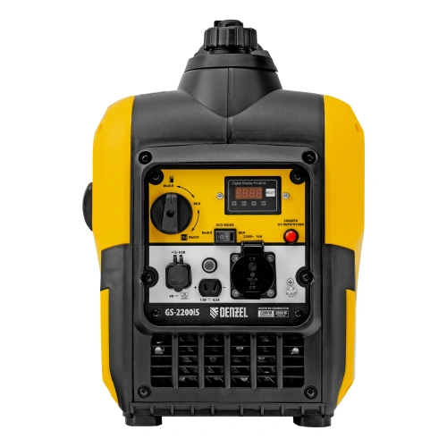 Генератор инверторный GS-2200iS, 2,2 кВт, 230 В, закрытый корпус, ручной старт DENZEL по ценам производителя в Уфе с доставкой по всей России