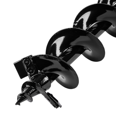 Шнек для грунта ER-100, диаметр 100 мм, длина 800 мм,соединение 20 мм, съемный нож Denzel по ценам производителя в Уфе с доставкой по всей России