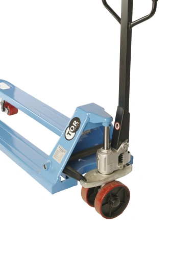Тележка гидравлическая 2500 кг 1500 мм полиуретановые колеса TOR RHP(BF) PRO по ценам производителя в Уфе с доставкой по всей России