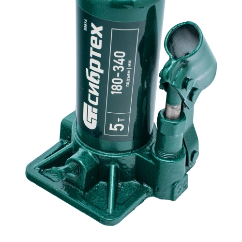 Домкрат гидравлический бутылочный, 5 т, 180-340 мм, в пласт. кейсе Сибртех по ценам производителя в Уфе с доставкой по всей России