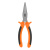 Длинногубцы прямые Comfort, 180 мм, шлифованные, двухкомпонентные рукоятки Sparta по ценам производителя в Уфе с доставкой по всей России