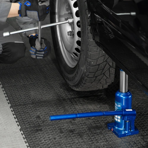 Домкрат гидравлический бутылочный телескопический, 4 т, h подъема 190-480 мм Stels по ценам производителя в Уфе с доставкой по всей России