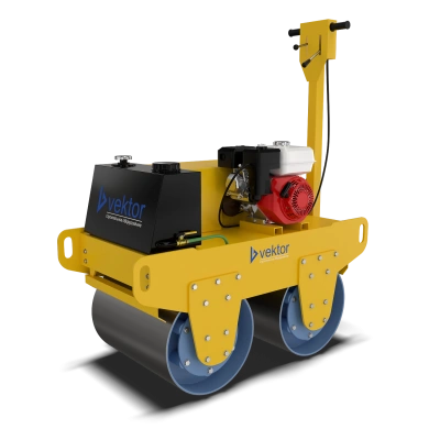 Виброкаток ручной двухвальцовый Vektor VRDR-600