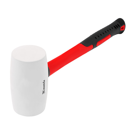 Киянка резиновая, 910 г, белая резина, фибергласовая рукоятка Matrix по ценам производителя в Уфе с доставкой по всей России