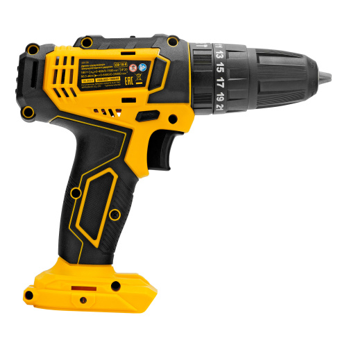 Дрель-шуруповерт аккумуляторная ударная CID-18-0, Li-Ion, 18 В Denzel по ценам производителя в Уфе с доставкой по всей России