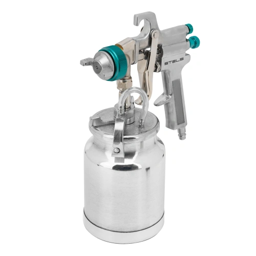 Краскораспылитель AS 702 НP профессиональный, всасывающего типа, сопло 1.8 мм и 2 мм Stels по ценам производителя в Уфе с доставкой по всей России