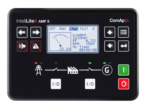 Контроллер ComAp Intelilite 4 AMF 8/Genset controller по ценам производителя в Уфе с доставкой по всей России