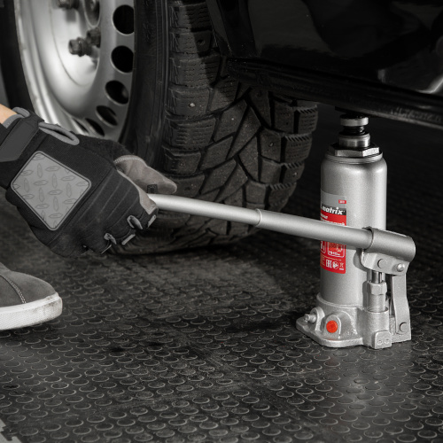 Домкрат гидравлический бутылочный, 5 т, высота подъема 216-413 мм Matrix по ценам производителя в Уфе с доставкой по всей России