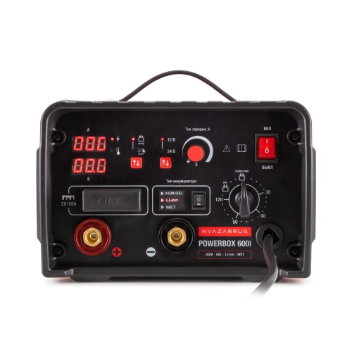 Инверторное пуско-зарядное устройство KVAZARRUS PowerBox 600i, таймер, алюминиевый кейс купить в Москве с доставкой по всей России | ProtosMarket.ru