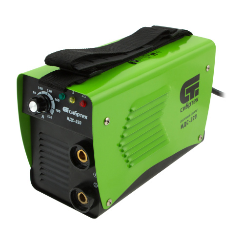 Аппарат инверторный дуговой сварки ИДС-220, 220 А, ПВ 80%, диаметр электрода 1.6-5 мм Сибртех по ценам производителя в Уфе с доставкой по всей России