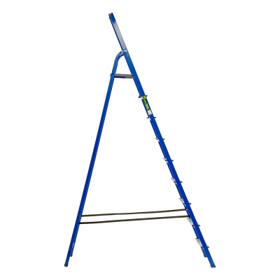 Стремянка, 9 ступеней, стальной профиль, алюминиевые ступени Сибртех по ценам производителя в Уфе с доставкой по всей России