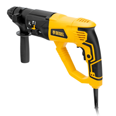 Перфоратор электрический RH-1050-26, SDS-plus, 1050 Вт, 3.2 Дж, 3 плюс 1 режим Denzel по ценам производителя в Уфе с доставкой по всей России