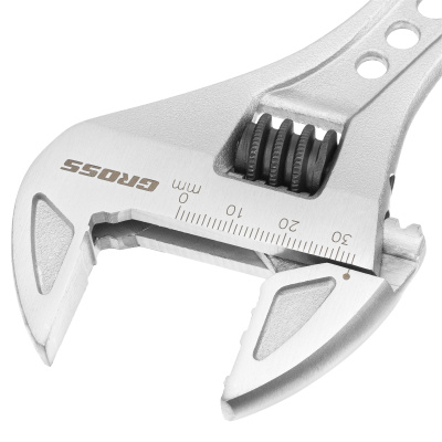 Ключ разводной, 250 мм, CrV, двухкомпонентная ручка Gross по ценам производителя в Уфе с доставкой по всей России