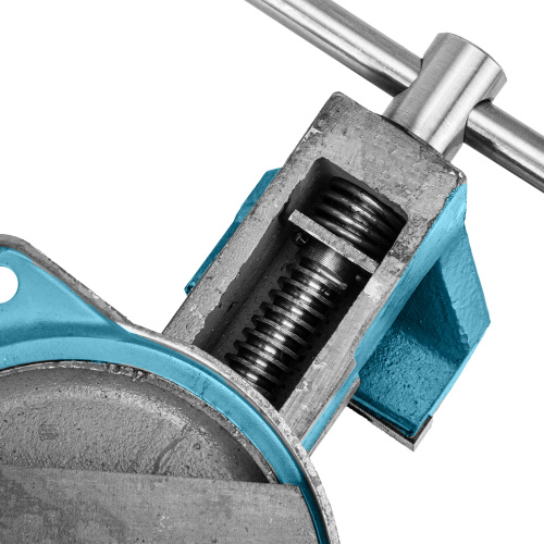 Тиски слесарные, 100 мм, поворотные (Глазов) по ценам производителя в Уфе с доставкой по всей России