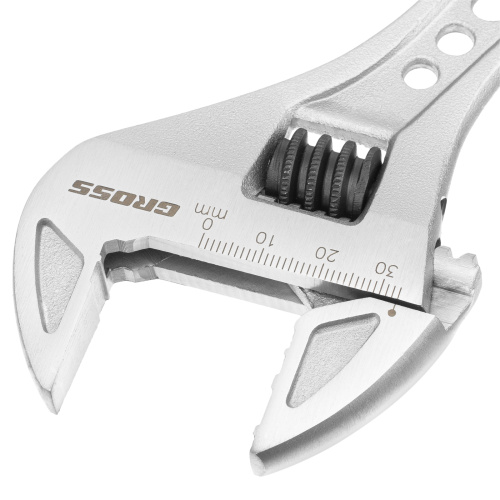 Ключ разводной, 250 мм, CrV, двухкомпонентная ручка Gross по ценам производителя в Уфе с доставкой по всей России