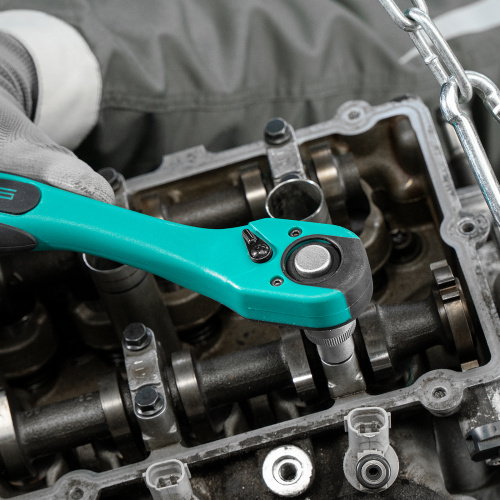 Ключ-трещотка 1/2", CrV, 72 зуба, с быстрым сбросом Stels по ценам производителя в Уфе с доставкой по всей России