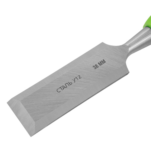 Долото-стамеска, 38 мм, двухкомпонентная рукоятка Сибртех по ценам производителя в Уфе с доставкой по всей России