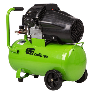 Компрессор воздушный КК-2200/50, 2.2 кВт, 350 л/мин, 50 л, прямой привод, масляный Сибртех по ценам производителя в Уфе с доставкой по всей России
