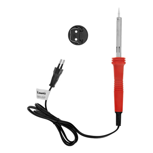 Паяльник, пластик ABS с пониженной теплопроводностью, медный наконечник с долговечным покрытием, 220 В, 60 W Matrix по ценам производителя в Уфе с доставкой по всей России