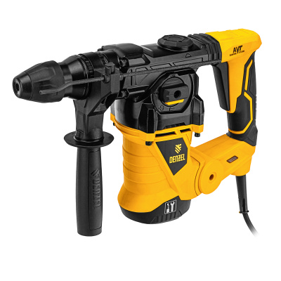 Перфоратор электрический RHV-1250-30, SDS-plus, 1250 Вт, 5 Дж, 3 плюс 1 режим Denzel по ценам производителя в Уфе с доставкой по всей России