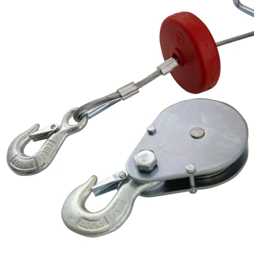 Тельфер электрический TF-800, 0.8 т, 1300 Вт, высота 12 м, 8 м/мин Denzel купить в Москве с доставкой по всей России | ProtosMarket.ru