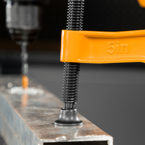 Струбцина G-образная, усиленная, 125 мм Denzel купить в Москве с доставкой по всей России | ProtosMarket.ru