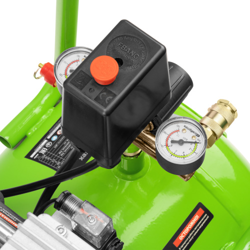 Компрессор безмаслянный малошумный МБ 2000/50, 2000 Вт, 50л, 300 л/мин Сибртех по ценам производителя в Уфе с доставкой по всей России