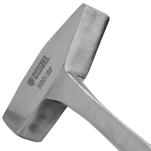 Молоток слесарный 800 г, цельнометаллический, двухкомпонентная рукоятка Denzel по ценам производителя в Уфе с доставкой по всей России