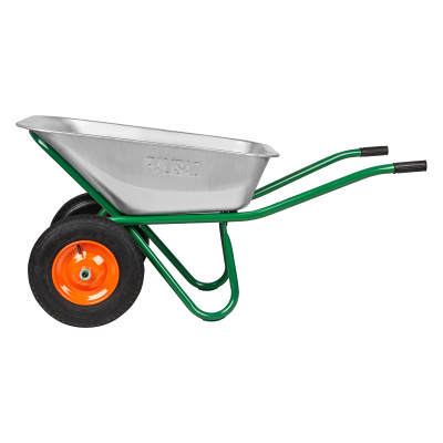 Тачка садово-строительная, 2-х колесная, усиленная, грузоподъемность 320 кг, объем 100 л Palisad по ценам производителя в Уфе с доставкой по всей России