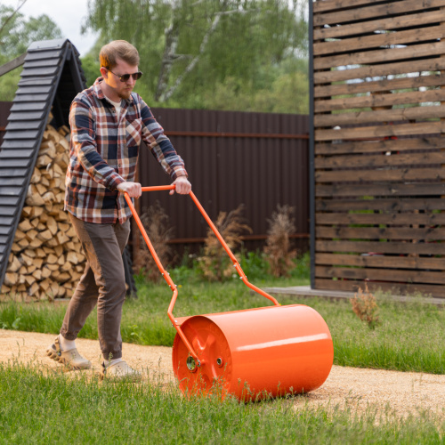 Каток газонный 70л, ручной, наливной, пробка-болт Сибртех по ценам производителя в Уфе с доставкой по всей России