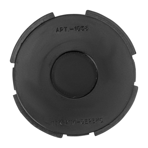 Резиновая опора для подкатного домкрата универсальная, D 100 мм, D 90, H 12 мм Matrix по ценам производителя в Уфе с доставкой по всей России