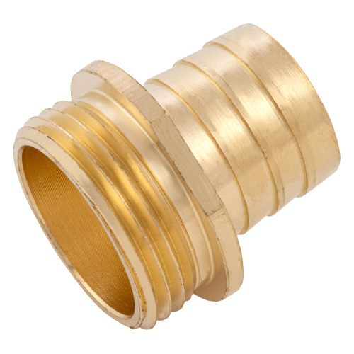 Штуцер для шланга 1" с наружной резьбой G1" Denzel по ценам производителя в Уфе с доставкой по всей России