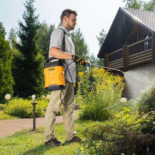 Опрыскиватель аккумуляторный D-5LI, 5 л, Li-Ion акк., 12 В, 2 Ач Denzel по ценам производителя в Уфе с доставкой по всей России