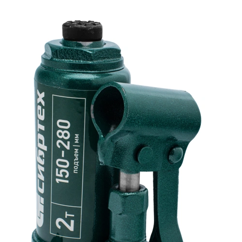 Домкрат гидравлический бутылочный, 2 т, 150-280 мм, в пласт. кейсе Сибртех купить в Москве с доставкой по всей России | ProtosMarket.ru