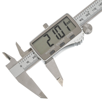 Штангенциркуль, 150 мм, электронный, большой дисплей, с глубиномером Denzel по ценам производителя в Уфе с доставкой по всей России