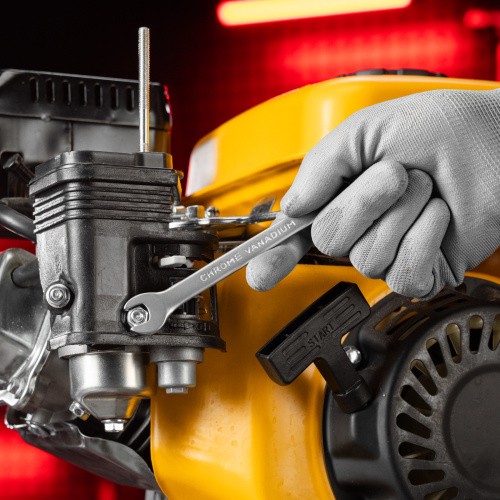 Ключ комбинированный, 10 мм, CrV, матовый хром Matrix по ценам производителя в Уфе с доставкой по всей России