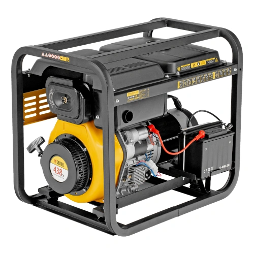 Генератор дизельный DES-55E, 5,5 кВт, 230 В, 11 л, электростартер Denzel по ценам производителя в Уфе с доставкой по всей России