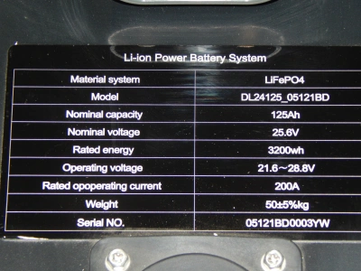 Аккумулятор литий-ионный (Li-ion) 24В/125Ач 705х170х565 для тележек CBD20R-II по ценам производителя в Уфе с доставкой по всей России