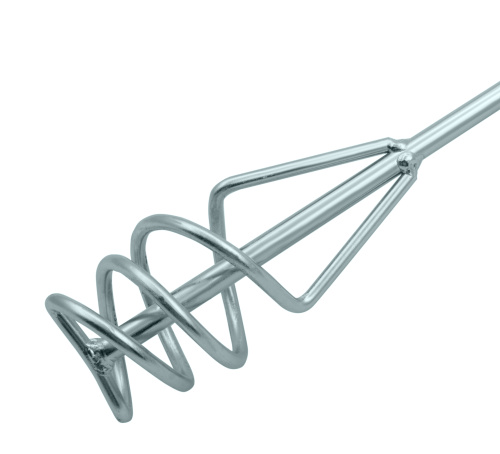 Миксер для песчано-гравийных смесей, 60 х 400 мм, оцинкованный, хвостовик SDS Plus Denzel по ценам производителя в Уфе с доставкой по всей России