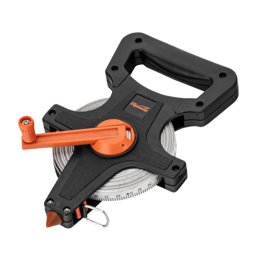 Рулетка геодезическая, 30 м х 12,5 мм, лента ПВХ, открытый корпус Sparta по ценам производителя в Уфе с доставкой по всей России